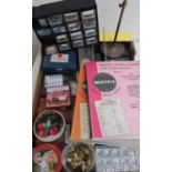 Bestfit encyclopedia of watch material parts 1 and 2, selection of watch parts including balance