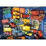 Collection of boxed Lesney and other small scale die-cast vehicles all unboxed, in two boxes
