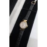Girard Perregaux Ladies 9ct gold wrist watch