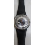 Omega dynamic manual winding gentleman wrist watch with date indicator