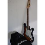 Star Sound six string electric guitar in carry bag