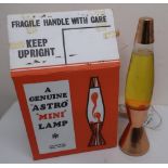 Crestworth Limited "Astro" Mini Lamp, yellow green topaz, in original box and packaging