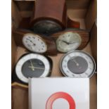 Mahogany cased mantel clock with Roman dial signed W E Grey, Oxford Street, three train