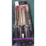 Boxed as new ex-shop stock Sabatier carving set