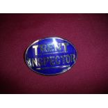 Large enamel Trent Inspectors cap badge by L Simpson of London