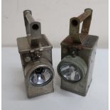 Nife "NH10A" Mofp safety lamp, and another similar (2)
