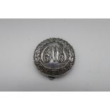 Cumberland CMS circular cap badge