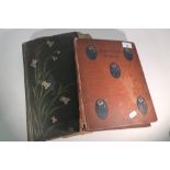 Two postcard albums containing an extremely large quantity of various assorted postcards, mostly
