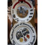 Collection of NUM and other mining related plates, some boxed (17)