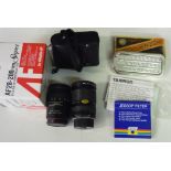 Tamron AF28-200MMF/3.8-5.6 lens, in original box, Ozunon Auto focus Zoom 1:3.5-4.5 28 cover in