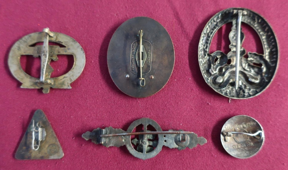 Selection of German military and other badges including an enamel British Union of Fascist, a - Image 2 of 6