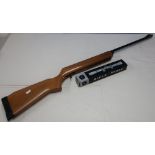 BSA Meteor .22 break barrel air rifle with boxed 4x20mm scope