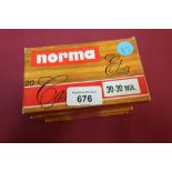 As new ex shop stock 80 Norma 30-30 Winchester casings