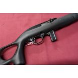 Mossberg Plinkster .22 semi automatic rifle Serial number EHF341680 with satchel magazine and barrel
