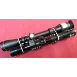 3-9x40 silver antler scope and another with ring mounts (2)