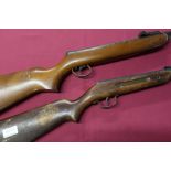 BSA Meteor .22 break barrel air rifle and a Relum Slavia .177 break barrel air rifle (2)