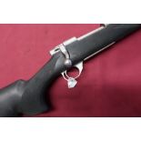 Howa stainless steel synthetic 1500 bolt action .300 Win mag rifle, barrel screw cut for sound