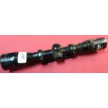 Model 12 original wide angle 4x40 rifle scope with one piece 11mm mounts