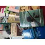 Selection of hardback mostly shooting related books including gun dog training, English sporting