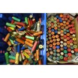 Collection of vintage 12B, 16B, 20B, .410 shotgun cartridges (2 boxes) (shotgun certificate