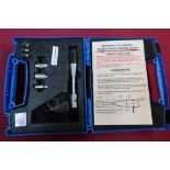 As new ex shop stock John Macnab laser shooter target sighting device in carry case with adaptor for