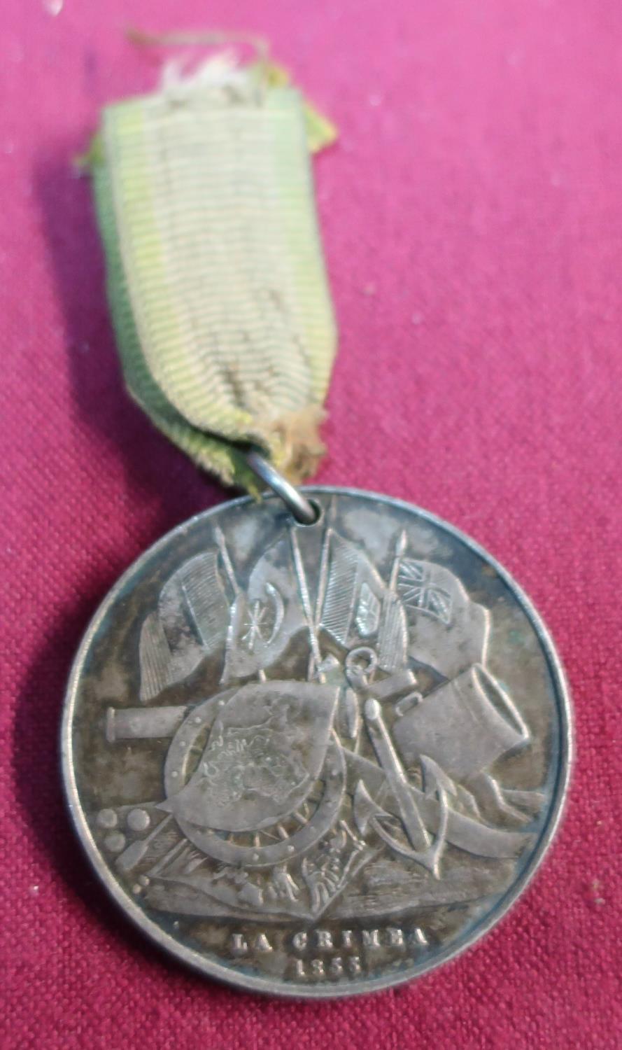 Turkish Crimea medal Sardinia version (unnamed)