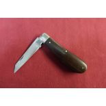 As new ex shop stock single bladed Sheffield made Joseph Rogers pocket knife