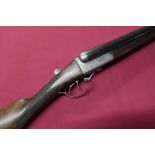 T Wild 12B side by side shotgun with boxlock action, 30 inch barrels, choke 3/4 and 3/4, with 14