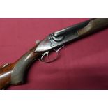 Continental 12B side by side boxlock ejector shotgun, with 28 inch barrels, serial no. 38995 (