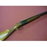 Italian 12 bore side by side ejector shotgun, with 28 1/2 inch barrels marked The Sussex Armoury,
