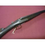 16B Westley Richards of Preston double barreled shotgun, deactivated (old spec, no certificate) (RFD