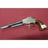 San Marco .44 cal black powder pistol, no. 12028 (section one certificate required)