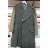 Five various British Army post war Great Coats