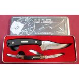 Boxed ex shop stock Old timer limited edition 2018 knife in tin set