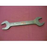 Large British military issue spanner 83 broad arrow mark 9106010Z6494, made in Bristol, England 1