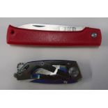 JKR single bladed pocket knife, and another (2)