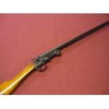 Unnamed .410 single barrel hammer gun with 25 inch barrel and 13 inch stock, serial no. 1455 (