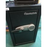 As new ex shop stock Century safe with digital lock (39cm x 37cm x 61cm)