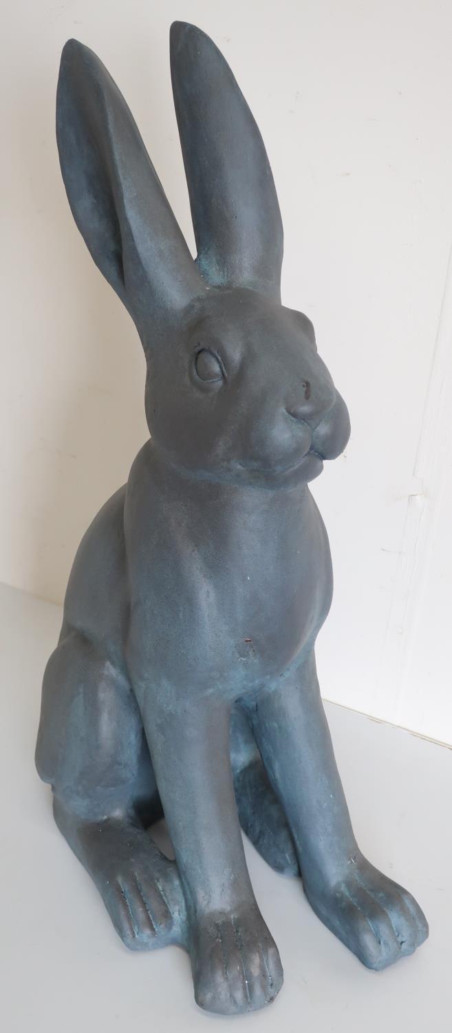 Large composition model of a seated rabbit (height 57cm)
