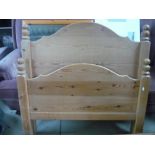 Victorian style pine 3ft bedstead