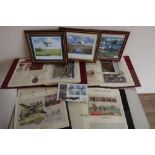 Collection of modern Stamps & FDC including Railway Heritage, Royal Family, etc in albums, and three