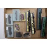 Collection of Lima, Trix and other N gauge rolling stock (boxed 7, unboxed 4)