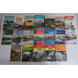 Collection of Ian Allen railway related books, including ABC, Motive Power, Locomotives, etc in