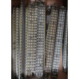 Collection of Dublo metal three rail straight track