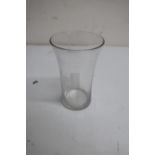 Glass tumbler etched LMS Cars (height 12cm)