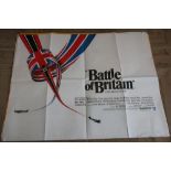 "Battle Of Britain" and "Lawrence Of Arabia" film posters, both published by Lonsdale &