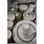 Royal Doulton "Rondelay" H 5004, thirty eight piece dinner and tea service