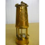 Protector Type 6 brass miners lamp (23cm)