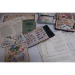 Victory Stamp album, selection of loose stamps, albums etc