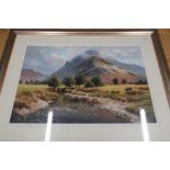 After Paul Horley "Fleetwith, Buttermere" signed limited edition print 6/350 (80cm x 60cm)